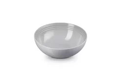 Le Creuset Saladeschaal 2,2 Liter ø 24 Cm Aardewerk Mist Grey -Beroemde Servies Winkel lc 20201020 zs ps fs 70120245410001 003