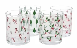 Ladelle Jingle Waterglas Glas 4-delig
