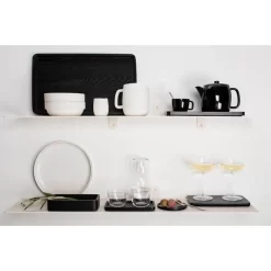 Serax Passe-Partout Dienblad 45 X 27 Cm H 2,8 Cm Hout Zwart 7 Serax Passe-Partout Dienblad 45 X 27 Cm H 2,8 Cm Hout Zwart -Beroemde Servies Winkel passe partout 3 17