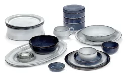 Serax Pure Kommenset Met Deksel ø 14 Cm H 15 Cm Keramiek Blue Glazed 3-delig 10 Serax Pure Kommenset Met Deksel ø 14 Cm H 15 Cm Keramiek Blue Glazed 3-delig -Beroemde Servies Winkel pure 2020 3 990x600 15