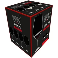 Riedel Wine Friendly Magnum Wijnglas 995 Ml Kristalglas 4 Stuks -Beroemde Servies Winkel riedel 001 magnum aeske