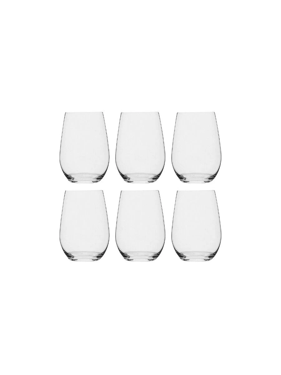 Riedel The O Wine Tumbler Riesling/Sauvignon Blanc 375 Ml Kristalglas 6 Stuks 1 Riedel The O Wine Tumbler Riesling/Sauvignon Blanc 375 Ml Kristalglas 6 Stuks