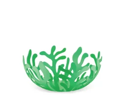 Alessi Mediterraneo Fruitschaal ø 29 Cm Rvs Groen