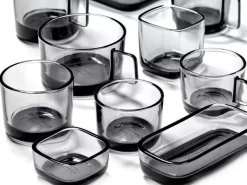 Serax HEII Marcel Wolterinck Tumbler 150 Ml ø 7 Cm H 5,5 Cm Glas Zwart -Beroemde Servies Winkel serax glas 1 1 4