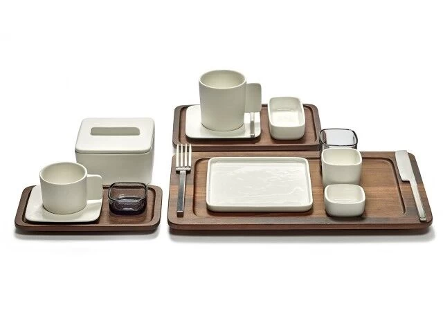 Serax HEII Marcel Wolterinck Dienblad 25 X 16 Cm H 2 Cm Hout Donkerbruin 2 Serax HEII Marcel Wolterinck Dienblad 25 X 16 Cm H 2 Cm Hout Donkerbruin - Afbeelding 2