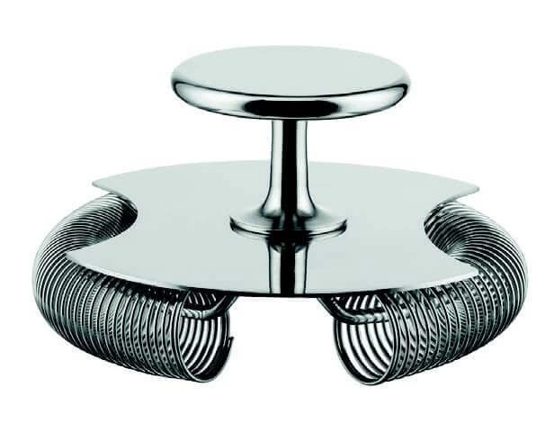 Alessi GIA27 The Tending Box Double Bar Strainer ø 10,2 Cm Rvs 1 Alessi GIA27 The Tending Box Double Bar Strainer ø 10,2 Cm Rvs
