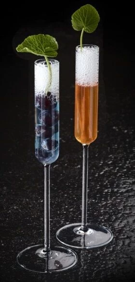 100% Chef Drinkbuis Op Voet 60 Ml Glas 2 100% Chef Drinkbuis Op Voet 60 Ml Glas - Afbeelding 2