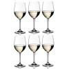 Riedel Vinum Viognier/Chardonnay Wijnglas 370 Ml Kristalglas 6 Stuks